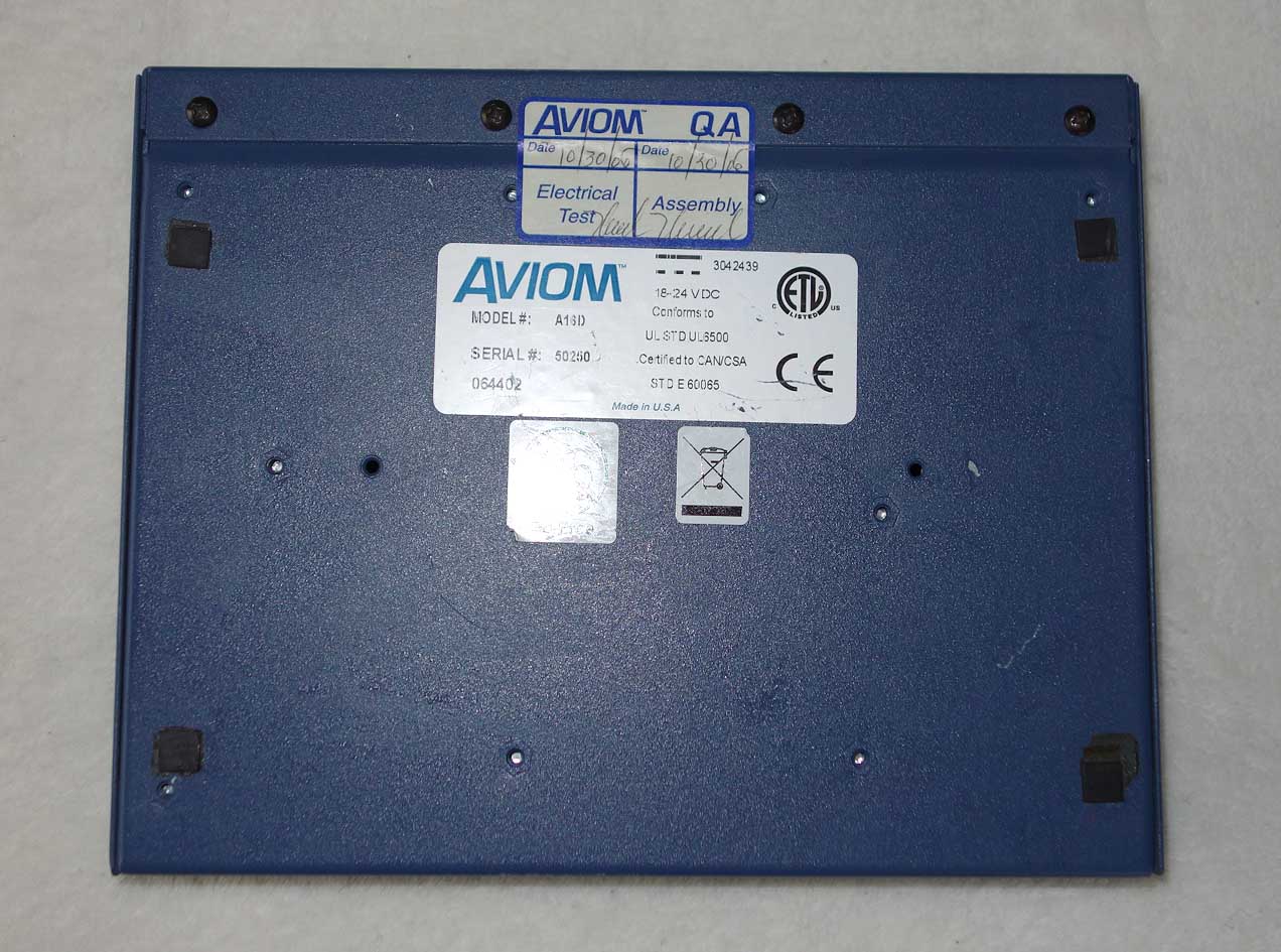 Used Aviom A16-D Net Distributor / Power Supply for A-16 Personal Mixers