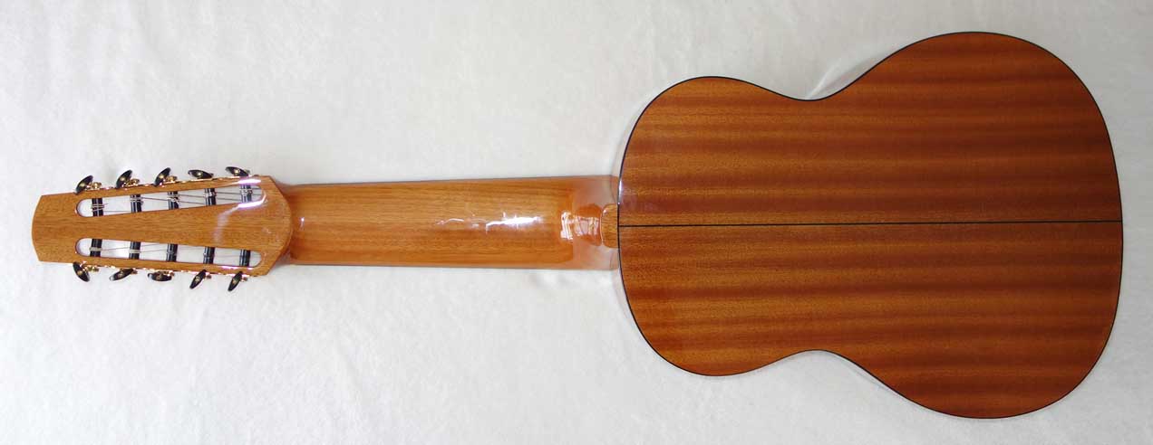 Used 2016 Cathedral Guitars Model 125EL 10-String Classical Harp Guitar w/BBand A2.2 Pickup, Hardshell Case