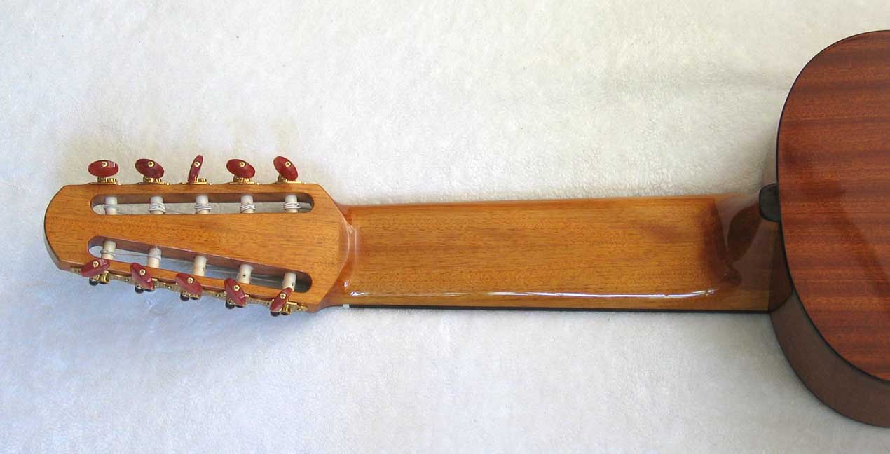 CATHEDRAL GUITAR Model 125 10-String Classical Harp Guitar [Cedar / Mahogany] & Hardshell Case