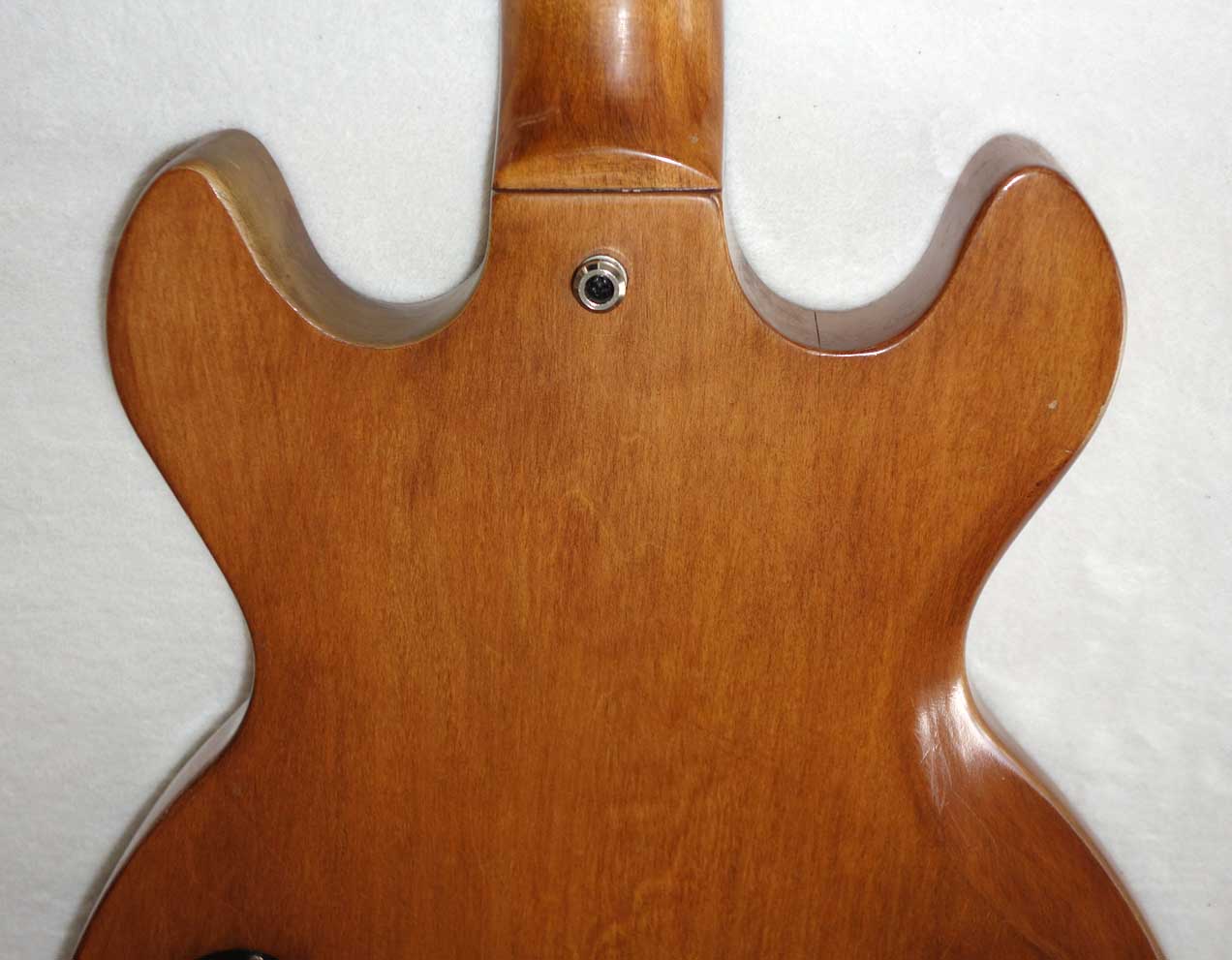 Vintage 1980 Gibson Firebrand 335-S Standard  Solid Body Guitar in Natural, All Original