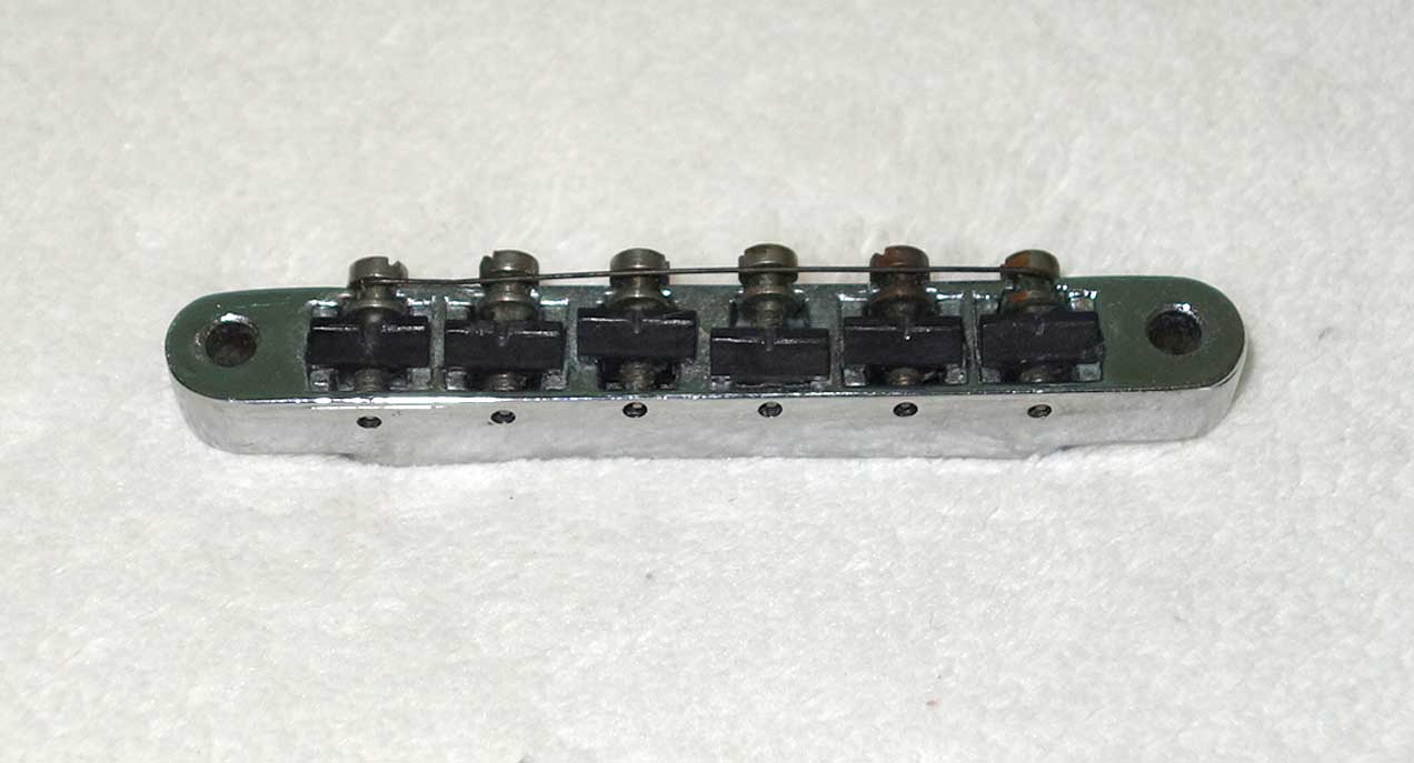 Vintage 1960s Gibson ABR-1 Bridge  Patent Number w/Foundry Mark, Wire