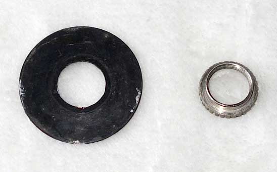 Vintage 1962 "Poker Chip" Ring & Nut From a 1962 Gibson SG Special