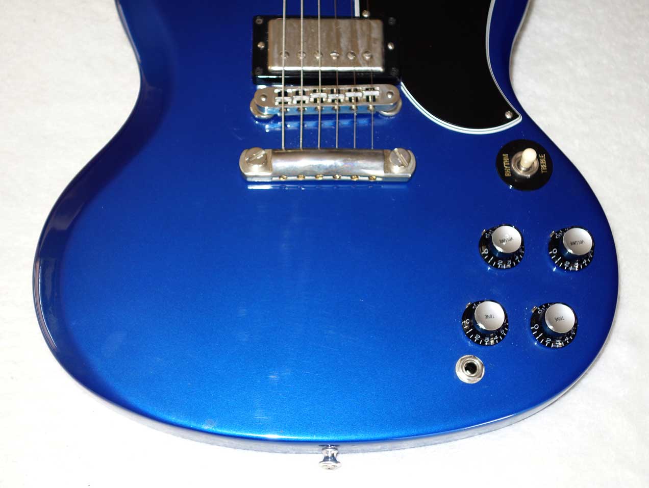 2006 Gibson SG '61 Reissue, Limited Run in Sapphire Blue