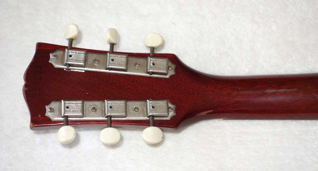 Vintage 1966 Gibson SG Junior, Cherry Red, All Original (except for output jack)