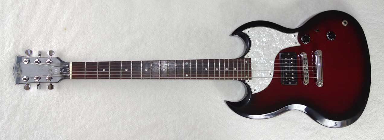 RARE 2000 Gibson SG-X in Wineburst