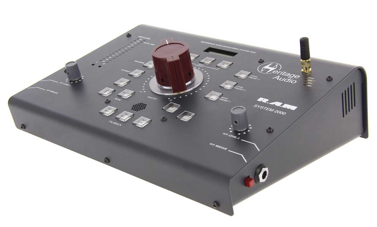Heritage Audio RAM-2000 Stereo Mastering Grade Monitor Controller