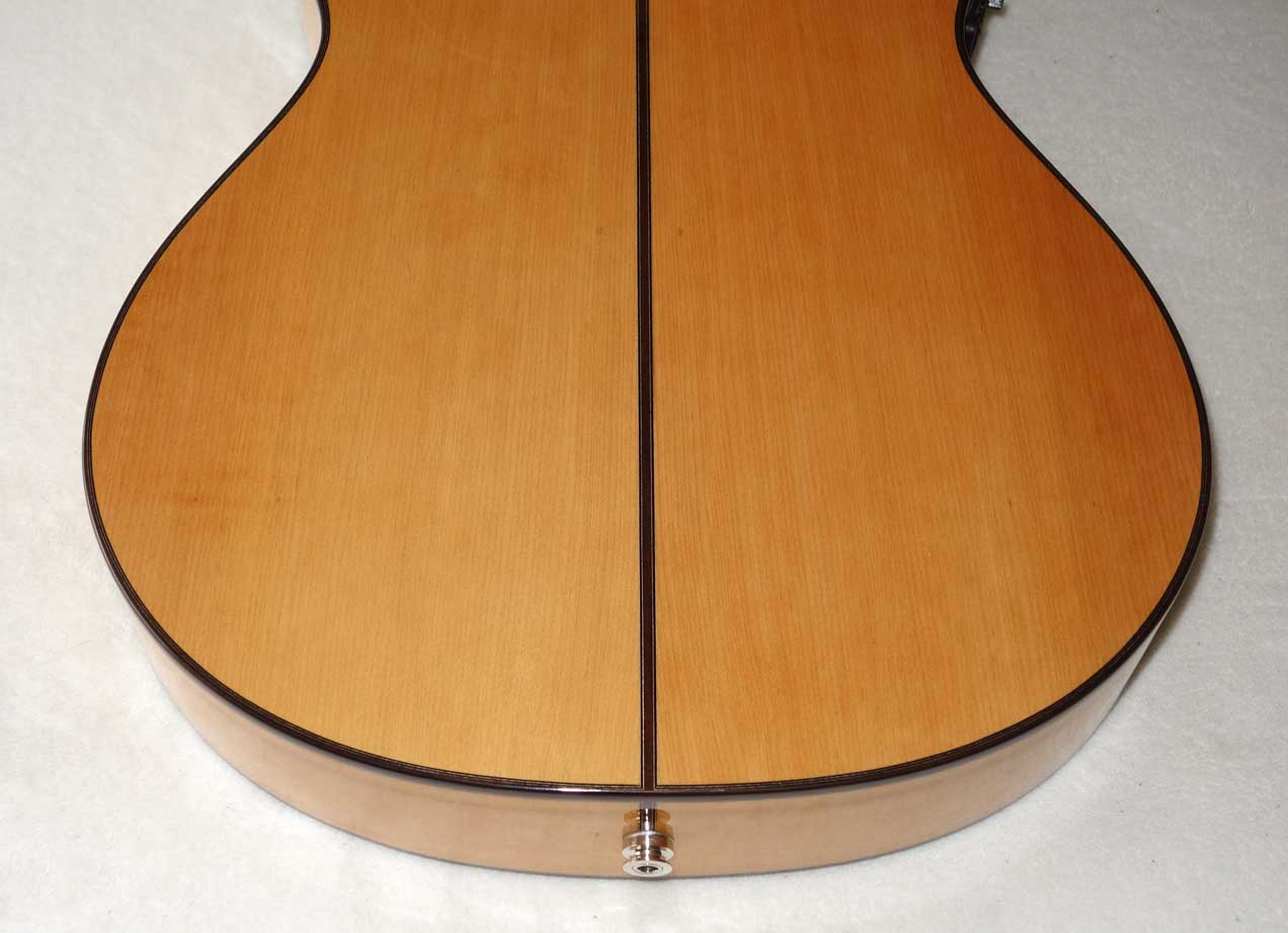 Martinez Crossover Nylon-String Guitar, w/Fishman Pickup, Sound Port, Hardshell Case