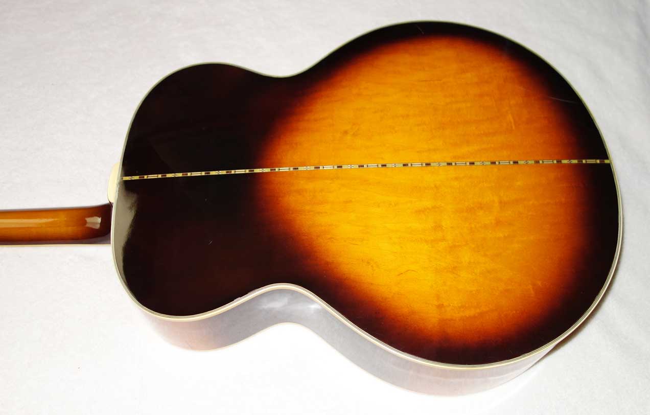 1991 Orville By Gibson J200 Super Jumbo Acoustic Guitar in Sunburst (MIJ Terada)