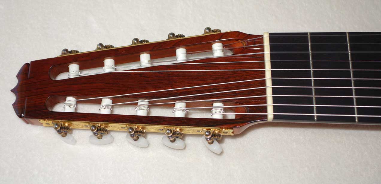 Vintage 19879 Ramirez 1a 10-String Classical Harp Guitar w/Care, All Original [Cedar/Indian]