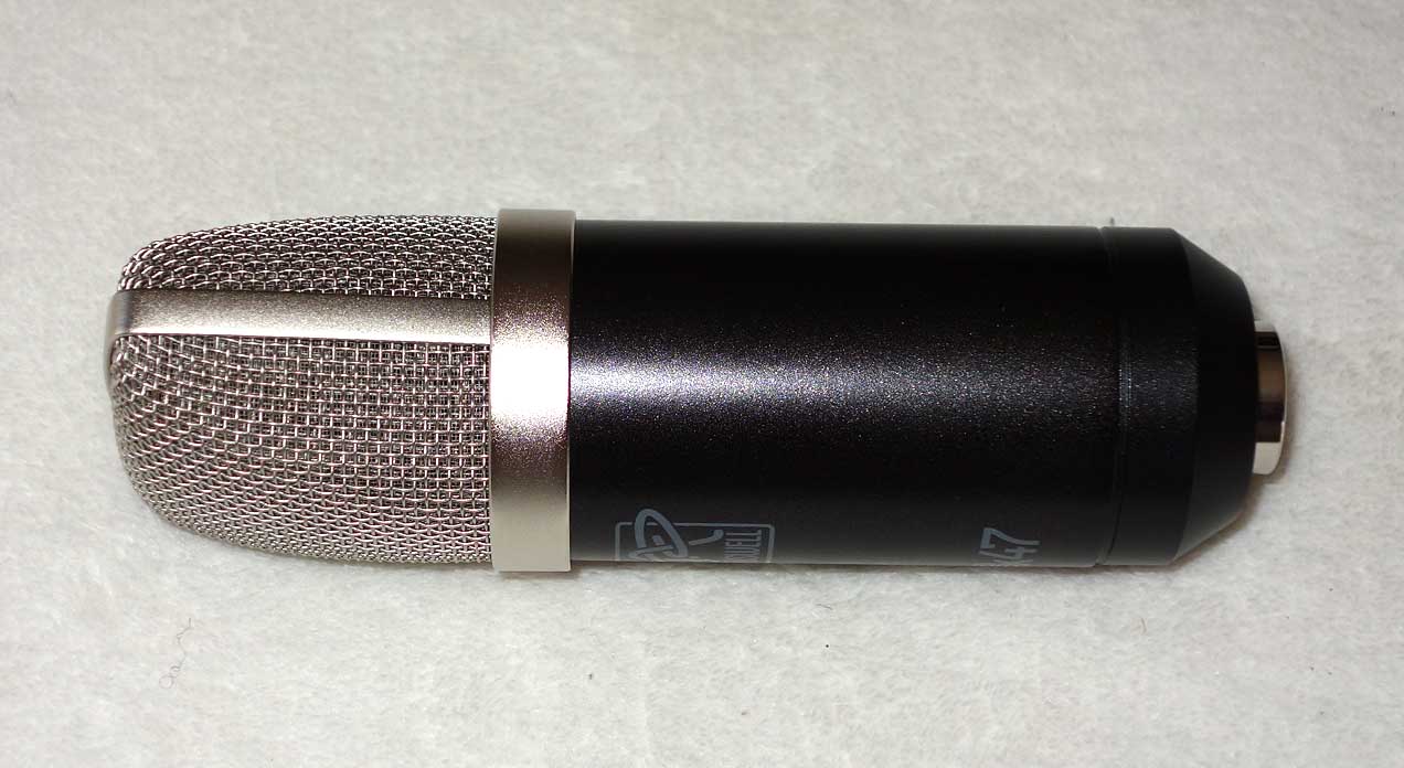 Roswell Pro Audio Mini K47, Studio Quality Cardioid Condenser Mic, w/Shockmount, Flight Case