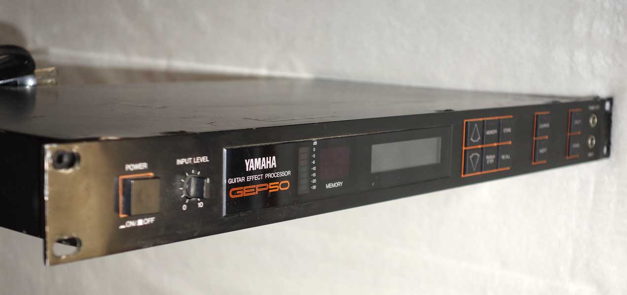 Vintage 1980 YAMAHA GEP50 Stereo Guitar Effects Processor