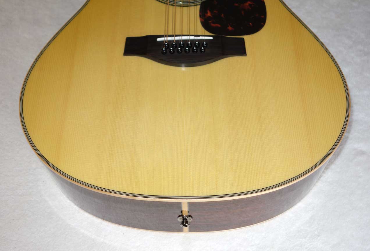 YAMAHA LL-16-12, Excellent Condition 12-String All-Solid A.R.E. Guitar w/Case, Pickup
