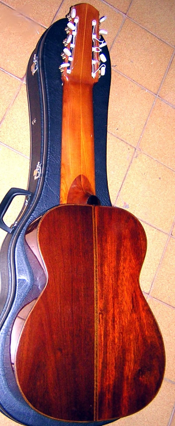 10-String Jose Jacopi Classical Harp Guitar, 2002, Argentina [Spruce/Carob]