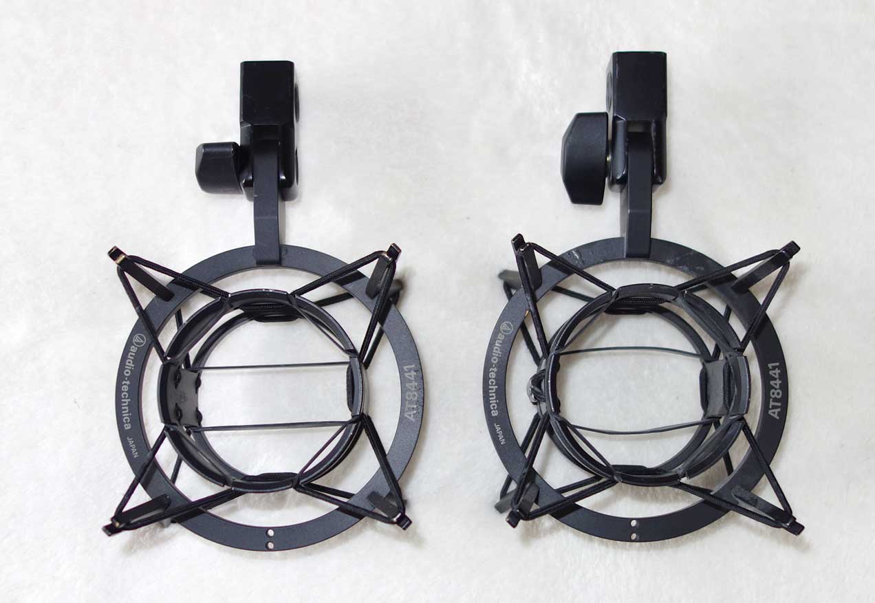 Vintage 1990s Audio Technica AT-4033A Cardioid Condenser Mic Pair w/Original Mounts, Cases