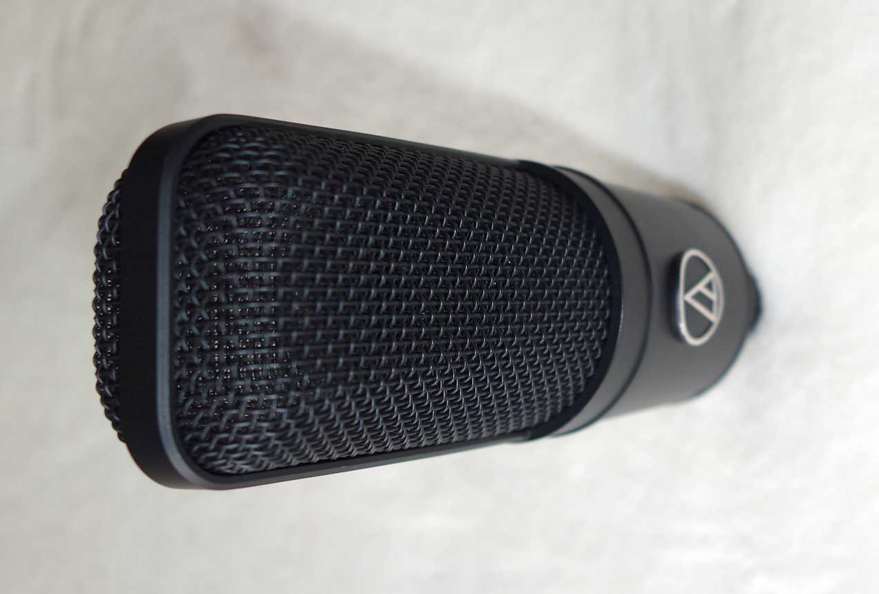 Vintage 1990s Audio Technica AT-4033A Cardioid Condenser Mic Pair w/Original Mounts, Cases