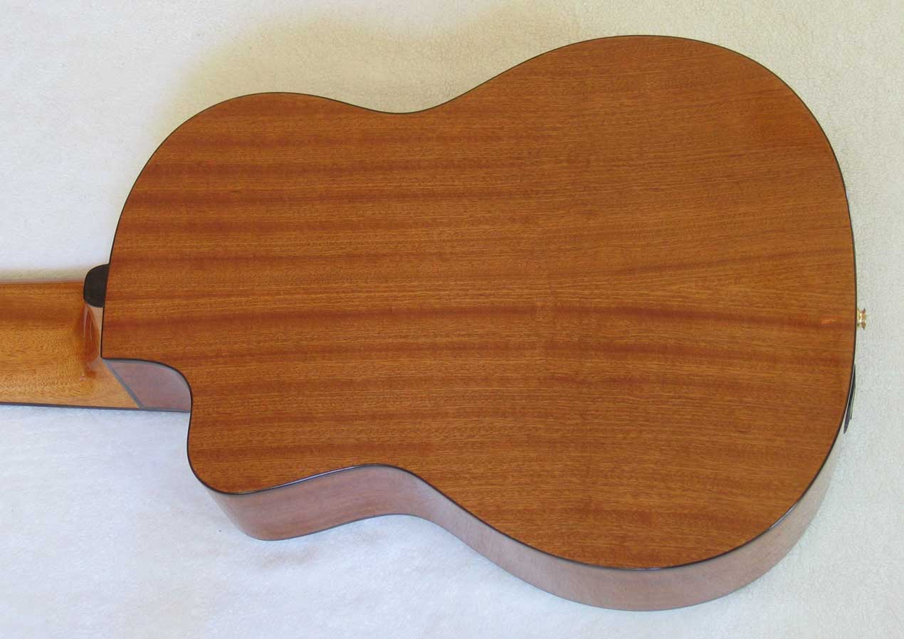 Cathedral Guitar Model 125CEL Classical Harp Guitar with Cutaway, & BBand A3T Pickup