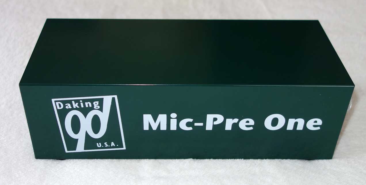 DAKING Mic-Pre One Preamp Pair in Mint Condition, w/Sequencial Serial Numbers 