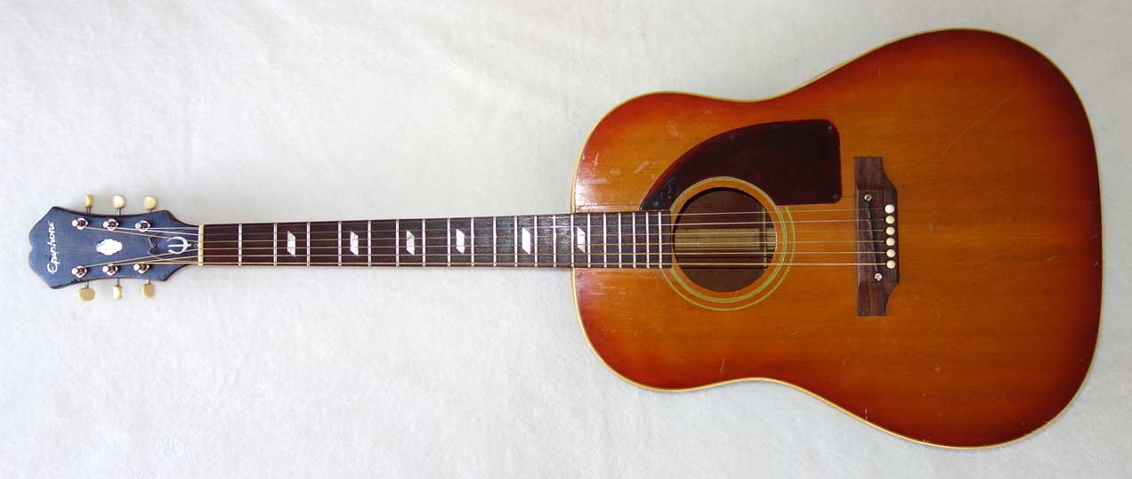 Vintage 1966 Epiphone Texan Acoustic Guitar