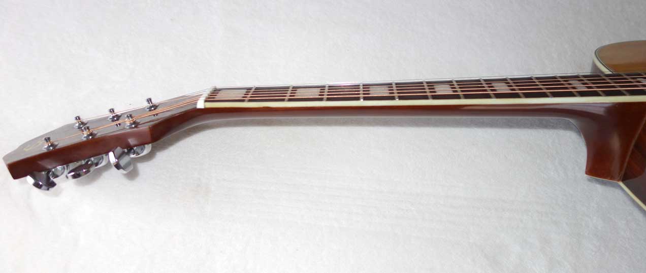 Vintage 1979 Epiphone "Epi" A-12 OM-Style Rosewood Guitar w/Custom "Crop Circles" Sound Port, Softshell Case!! 
