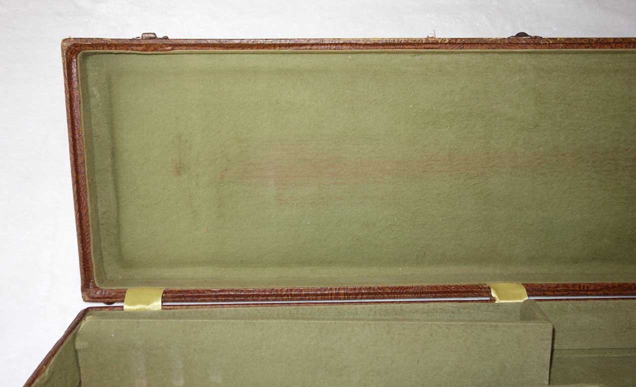 Vintage 1950s Geib Lap Steel Guitar Case "FLAWLESS" Model, 3-Latch Case for 32x9"" Lap Steel Guitars