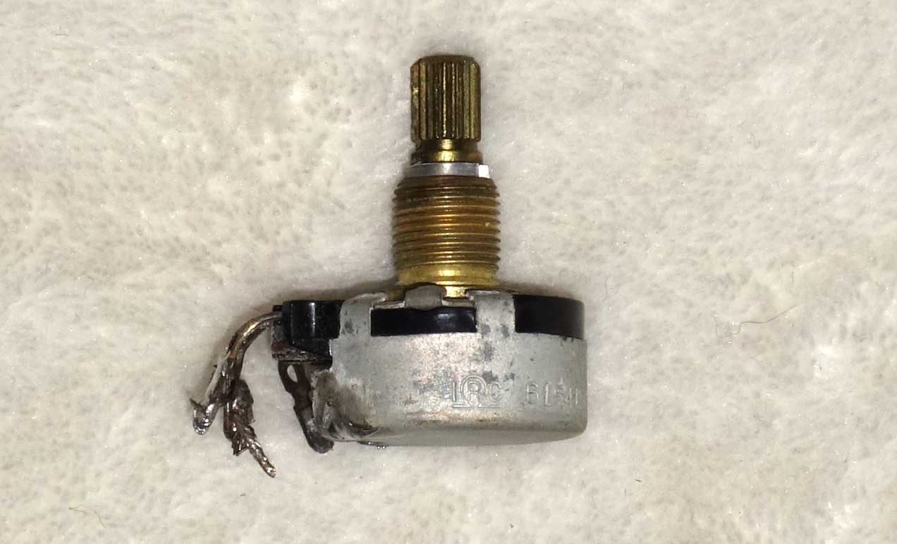 Vintage 1955 IRC 500k Volume Pot for Gibson Electric Guitars