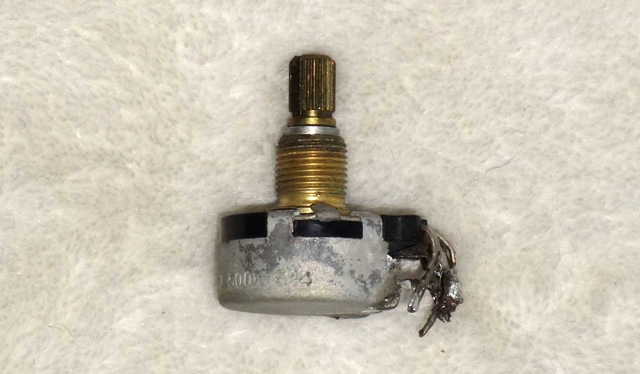 Vintage 1955 IRC 500k Volume Pot for Gibson Electric Guitars