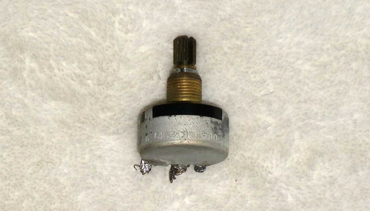 Vintage 1955 IRC 500k Volume Pot for Gibson Electric Guitars