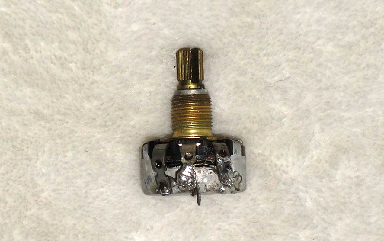 Vintage 1955 IRC 500k Volume Pot for Gibson Electric Guitars