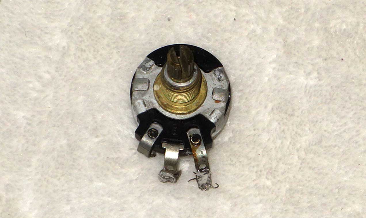 Vintage 1955 IRC 500k Volume Pot for Gibson Electric Guitars