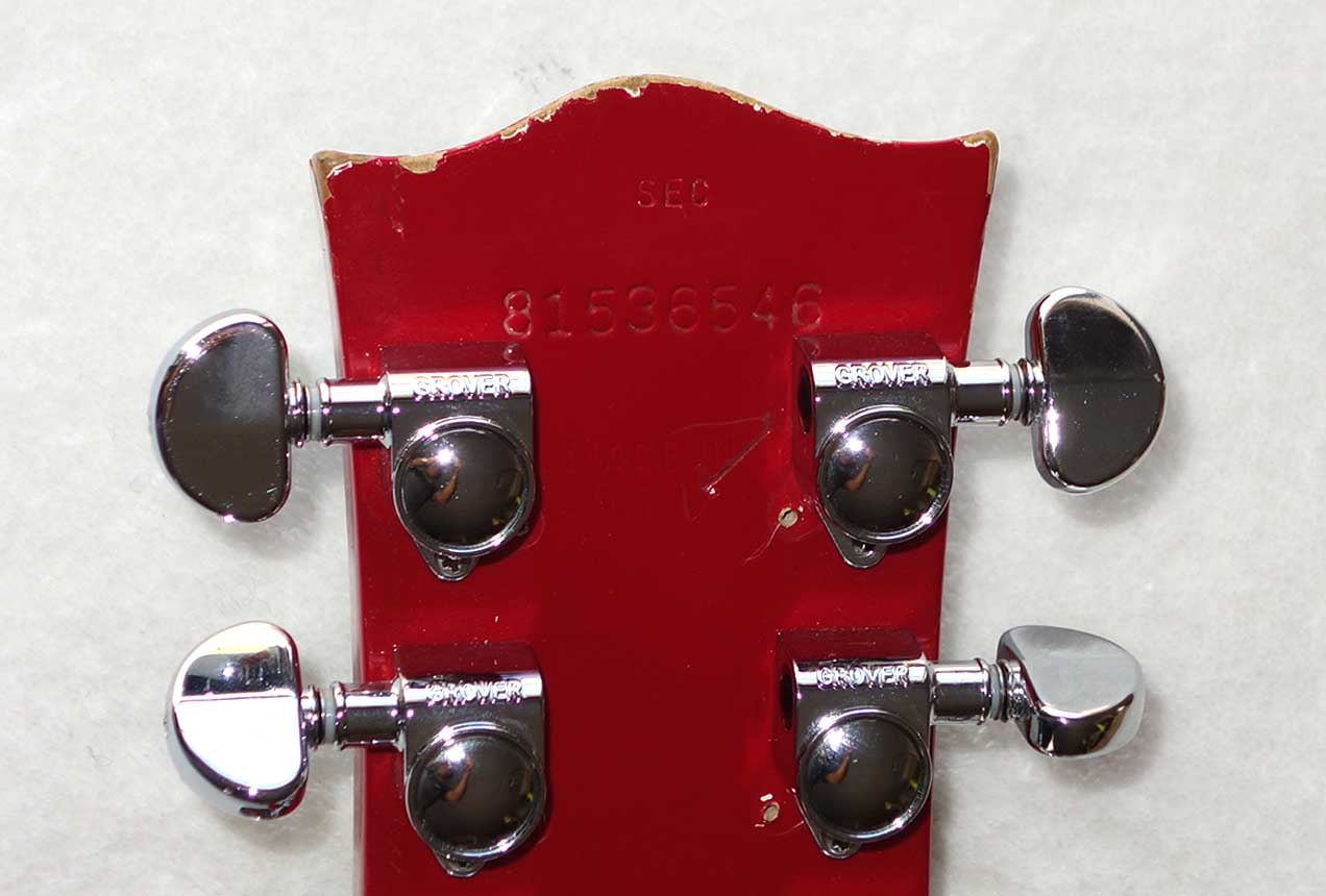 Vintage 1986 Gibson Invader Guitar in Ferarri Red, w/Invader PUPs