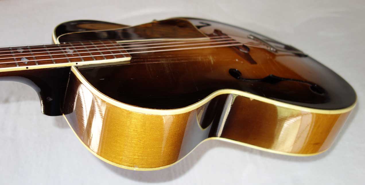 Vintage 1936 Gibson / Recording King 1284 / M4 16" Archtop w/Mahogany Neck, Brazilian Rosewood FB, Carved Top, Truss Rod!!