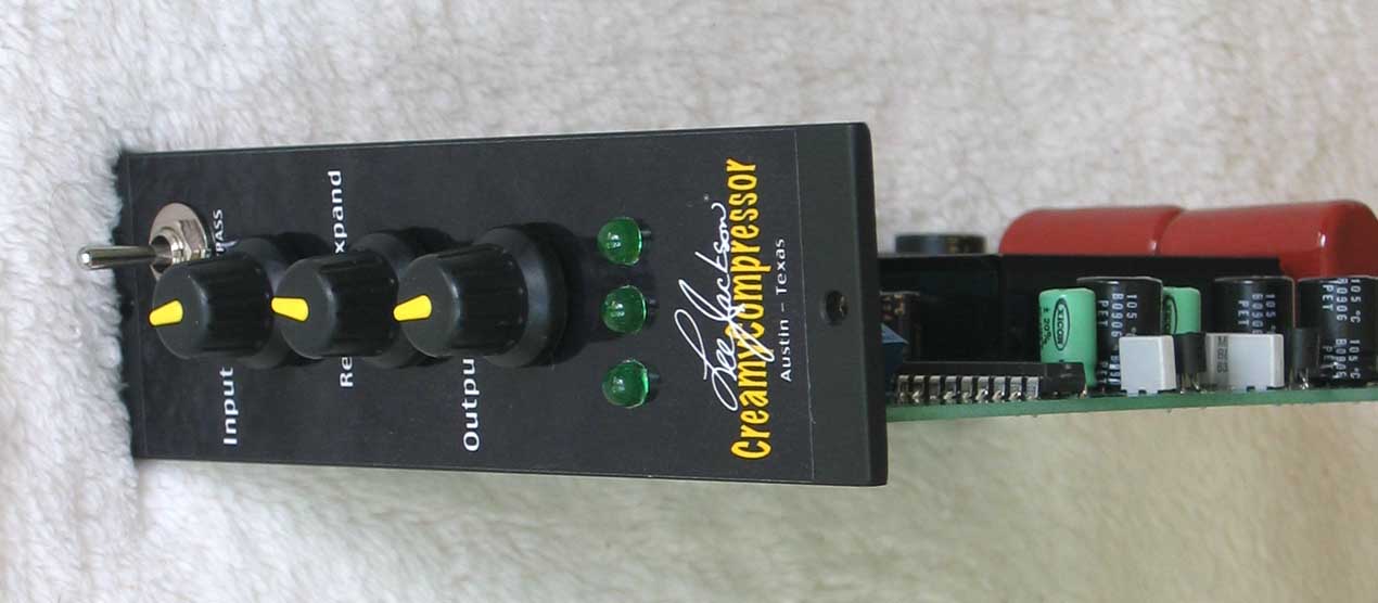 LEE JACKSON Creamy Compressor CC-550S Vintage-Style Studio Compression for the API 500-Seres Racks and 1806 Consoles