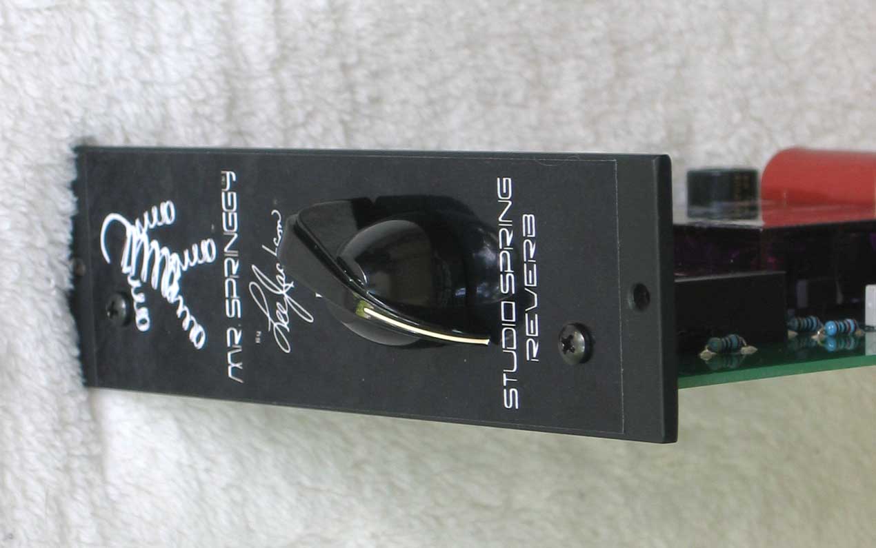 LEE JACKSON Mr. Springgy Reverb MRSP-500S Vintage-Style Spring Reverb for the API 500-Seres Racks and 1806 Consoles