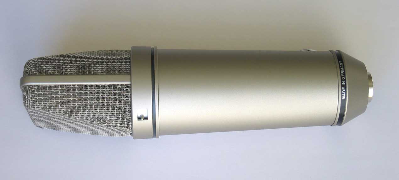 Dealer Demo NEUMANN U87Ai Condenser Microphone, w/Free Aftermarket Shockmount