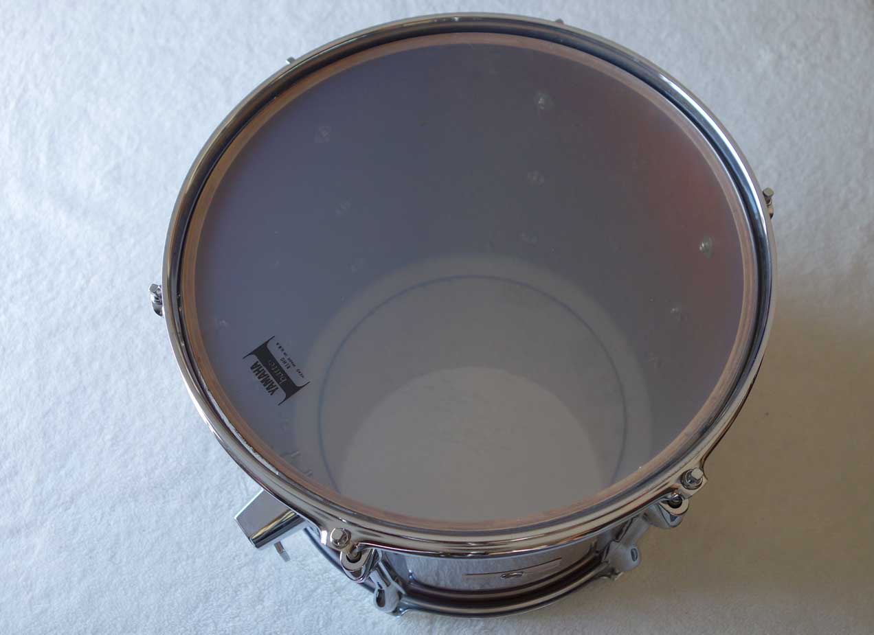 VINTAGE 1988 Yamaha TT913 Recording Custom 13 x 11" Mounted Tom Drum Cherry Red w/Serial # Prefix OI = Feb, 1988