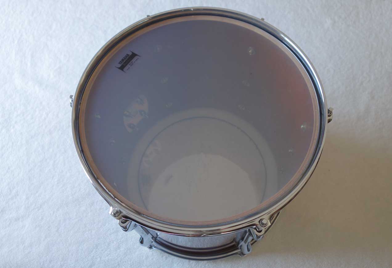 VINTAGE 1988 Yamaha TT913 Recording Custom 13 x 11" Mounted Tom Drum Cherry Red w/Serial # Prefix OI = Feb, 1988