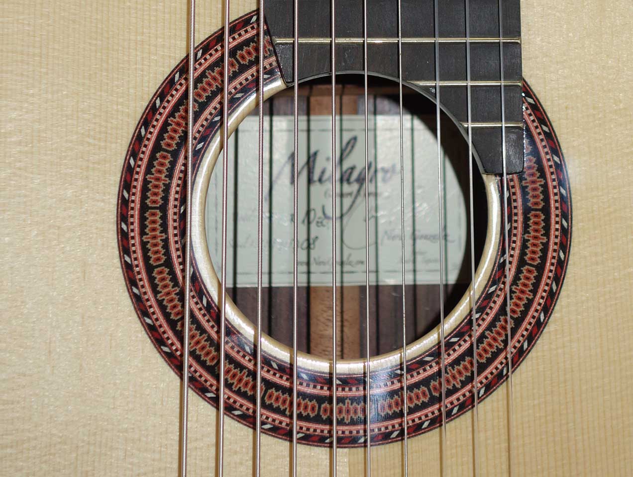 NEW Milagro Master 10S-EQ Classical 10-String Harp Guitar w/Armrest Bevel, Biteaway/Cutaway, Fishman Presys Pickup!!