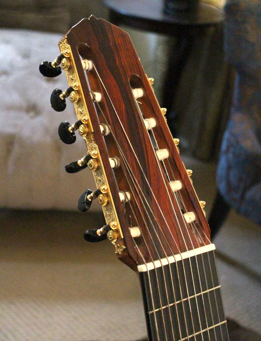11-String Guitar, by Darren Hippner, USA, Spruce, Madagascar Rosewood, 2011