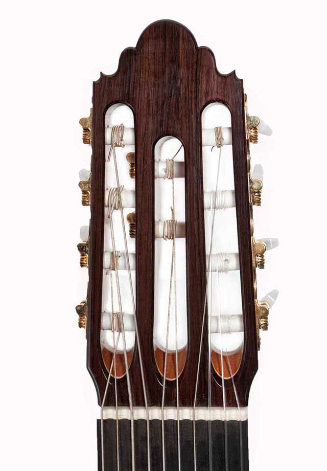 GREG BRANDT 10-String Classical Harp Guitar